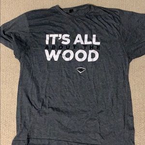 A Louisville slugger t shirt